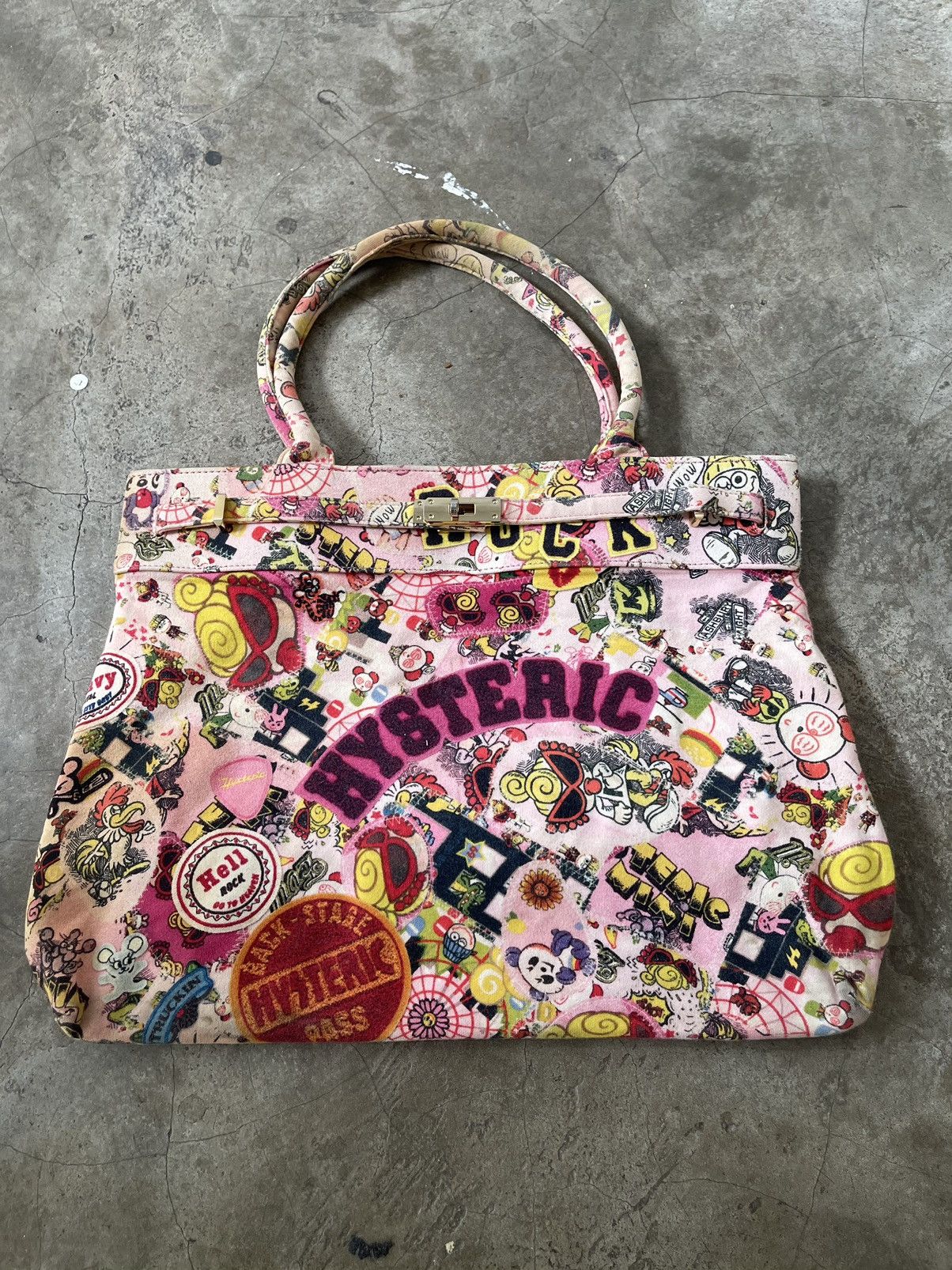 Hysteric Glamour Hysteric Glamour Hysteric Mini Studded All Over Logo Size ONE SIZE - 4 Thumbnail