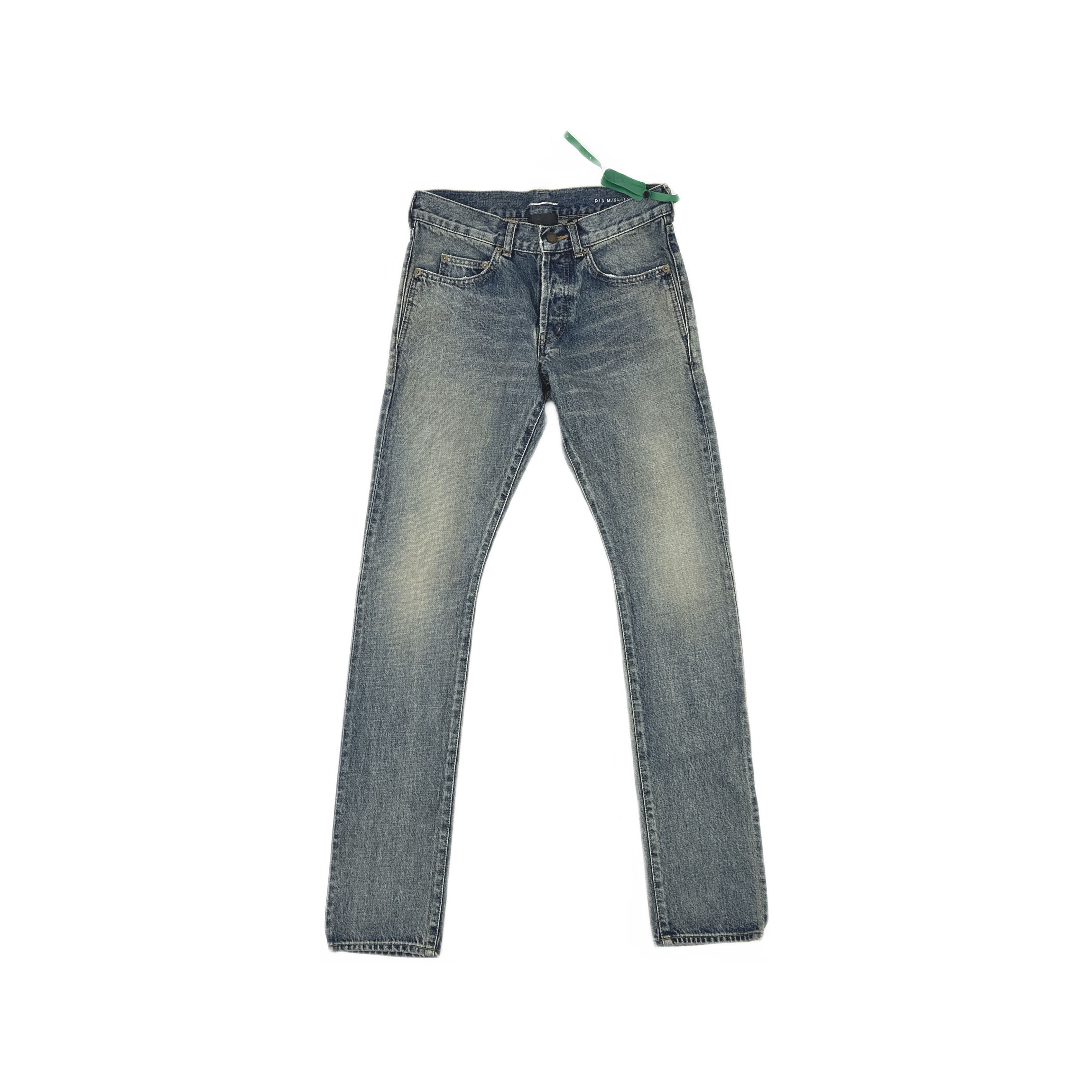 Saint Laurent Paris Saint Laurent Distressed Denim Jeans Size 27 Size US 27 - 1 Thumbnail