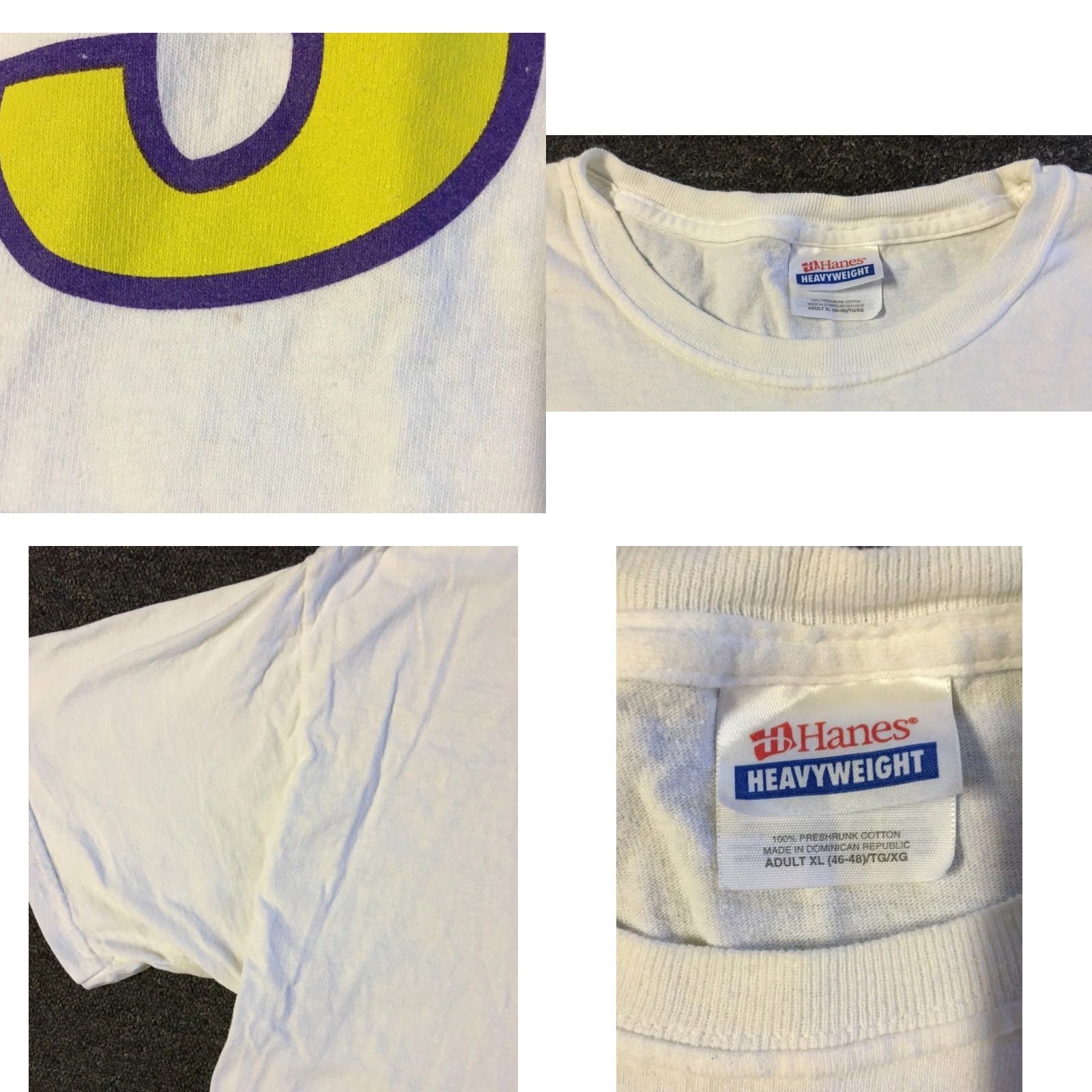 Vintage VINTAGE Phoenix Mercury Faded Anti Smoking Shirt XL White Sun Grunge 90s Men T-Shirt Size US XL / EU 56 / 4 - 8 Thumbnail