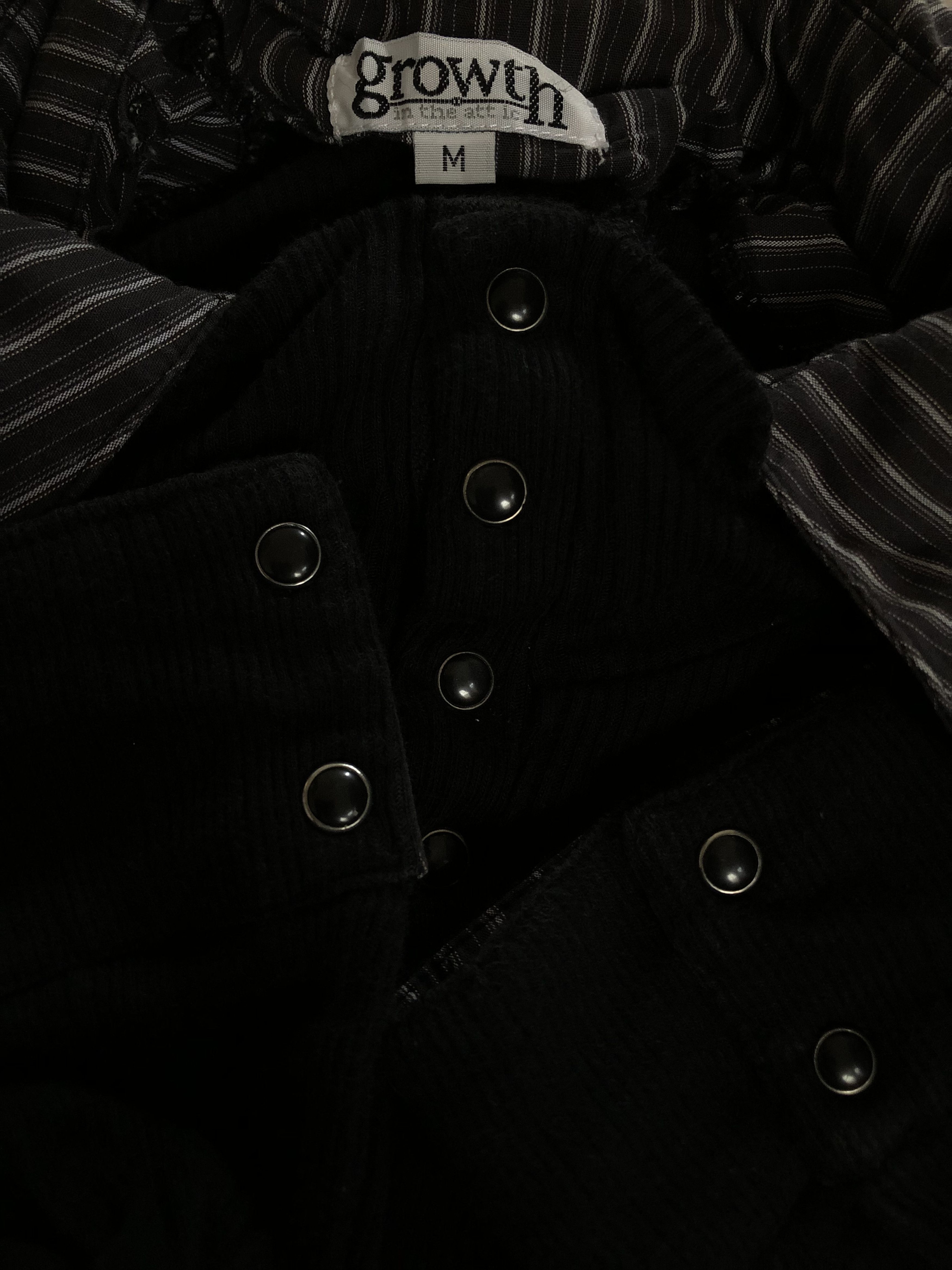 In The Attic Growth by In The Attic Reconstructed Striped Collar Punk Size US M / EU 48-50 / 2 - 2 Thumbnail