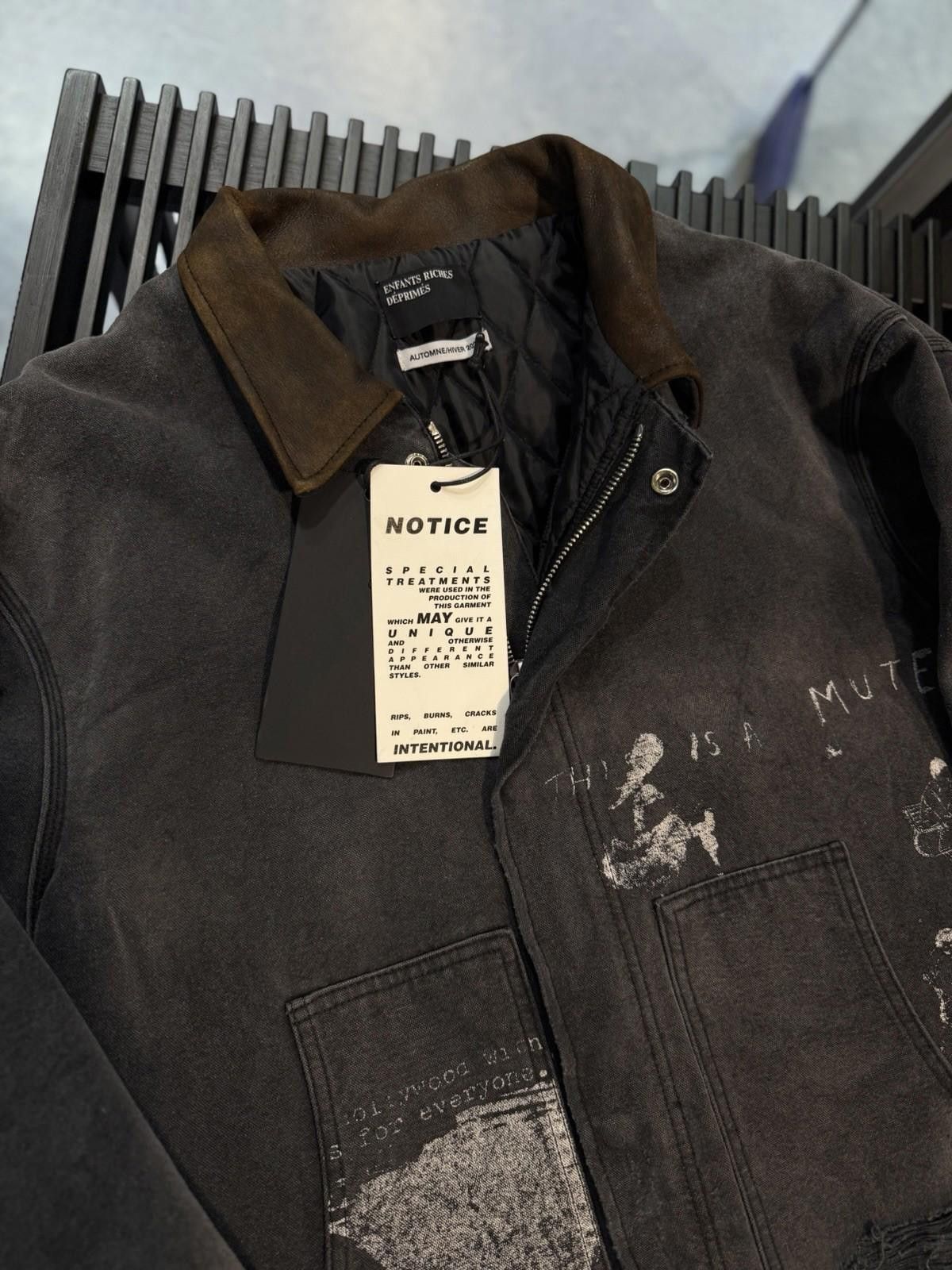 Enfants Riches Deprimes Enfants Riches Deprimes - Distressed Denim Jacket (XL) ERD Size US XL / EU 56 / 4 - 4 Thumbnail