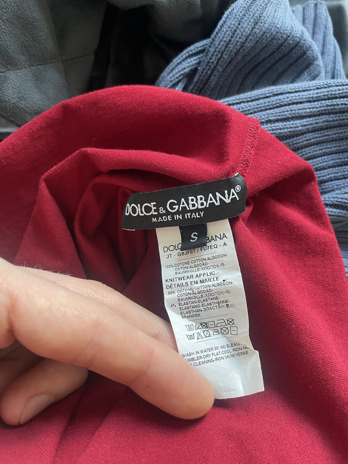 Dolce & Gabbana Dolce & Gabbana DG King Printed Back Logo Tee Designer Size US M / EU 48-50 / 2 - 3 Thumbnail