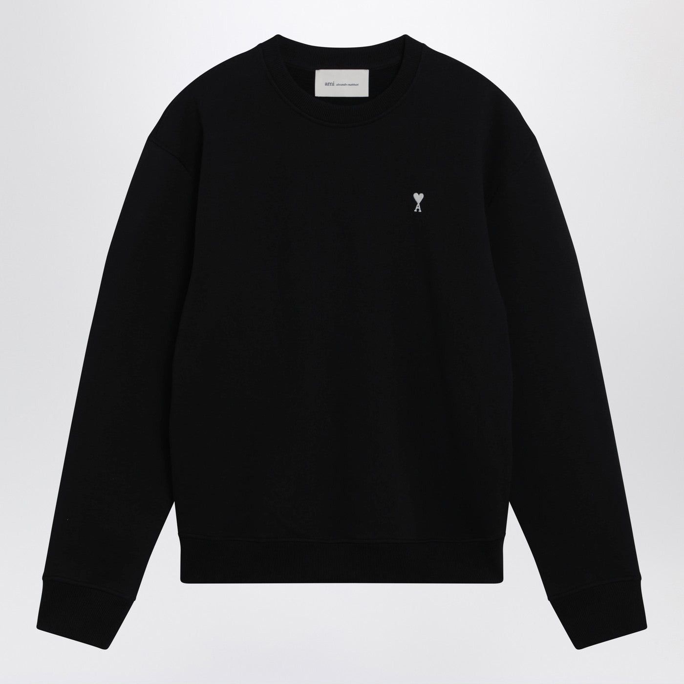 AMI Ami Paris Ami De Coeur Black Sweatshirt Size US XXL / EU 58 / 5 - 1 Thumbnail