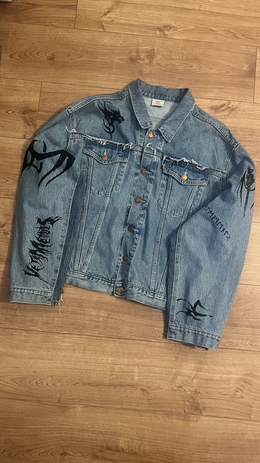 Vetements Vetements Reconstructed Denim Jacket Size US M / EU 48-50 / 2 - 1 Thumbnail