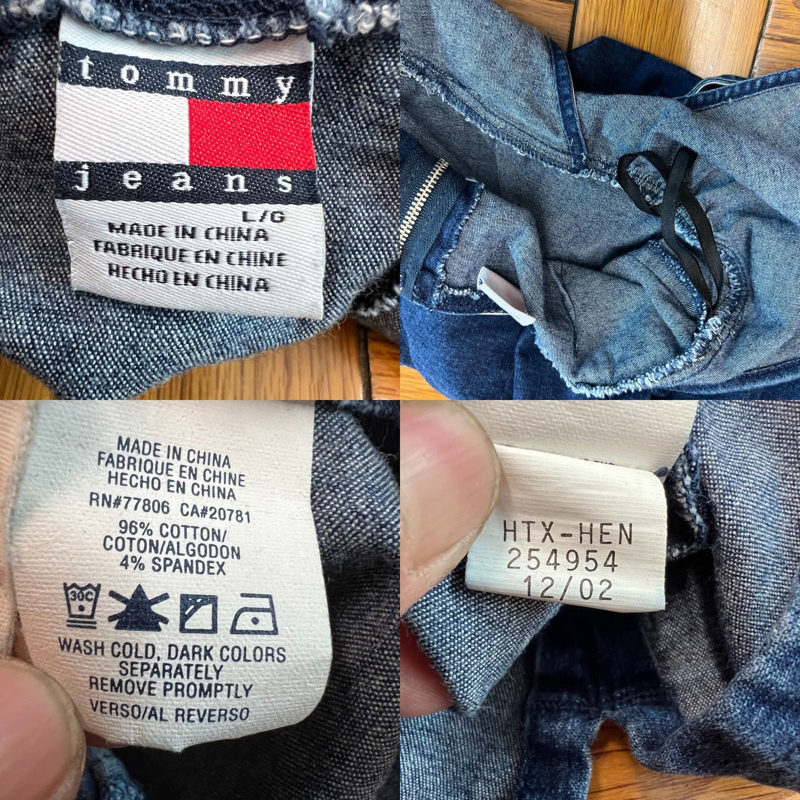 Tommy Hilfiger VINTAGE Tommy Hilfiger Denim Sleeveless Casual Dress Women JR Size L Blue Cotton Size L / US 10 / IT 46 - 8 Thumbnail