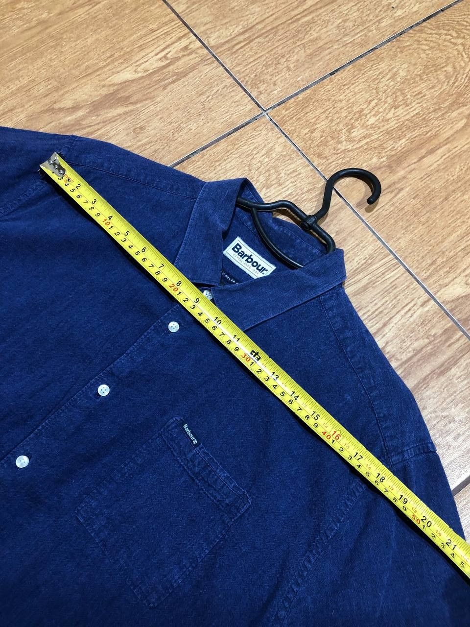 Barbour luxury shirt Barbour blue Vintage streetwear Y2K Size US XL / EU 56 / 4 - 8 Thumbnail