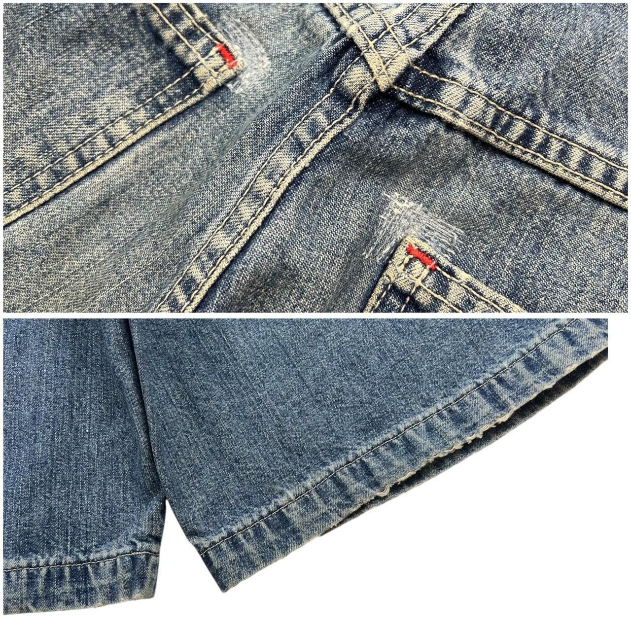 JNCO Vintage Jnco Crown Baggy Denim Shorts / Jorts - Waist: 30” Size US 30 / EU 46 - 8 Thumbnail