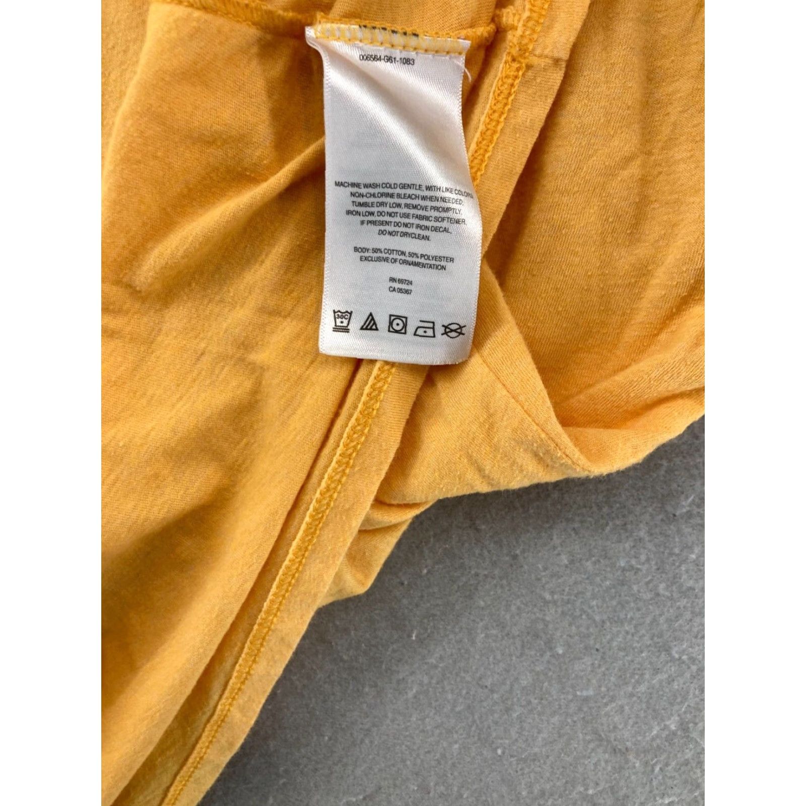 Vintage Columbia T Shirt Womens M Shirt Adult M Yellow Women's Columbia Cotton Crew Neck Short Sleeve T-Shirt Size M / US 6-8 / IT 42-44 - 6 Thumbnail