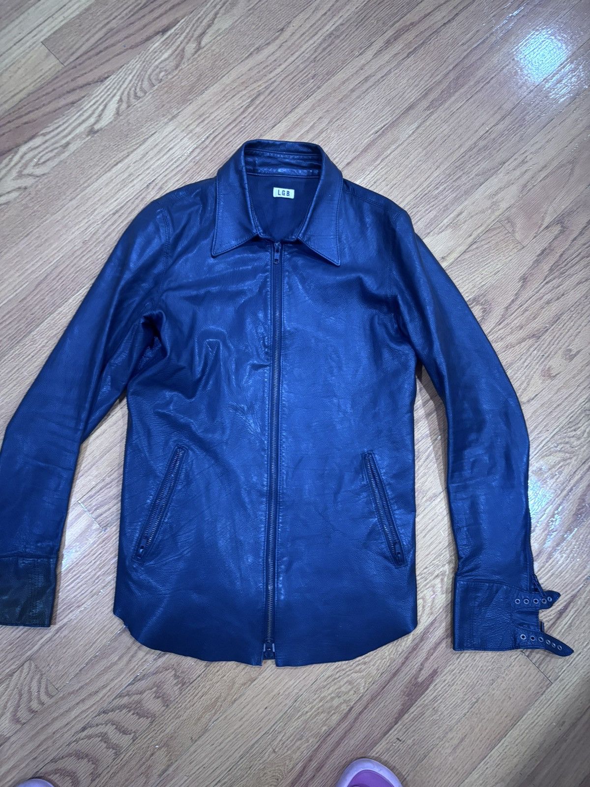 00s L.G.B Long Sleeve Blue Navy ルグランブルー Men's Le Grande Bleu (L.G.B.) Outerwear | Grailed