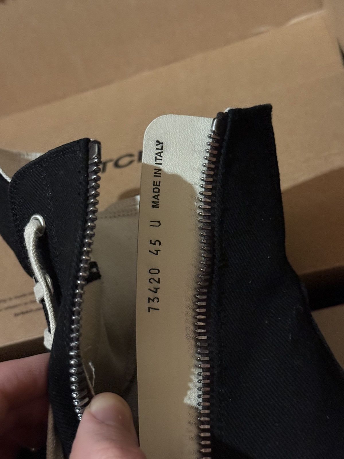 Rick Owens Drkshdw DRKSHDW Vegan Ramones Star Emboroidery Size US 12 / EU 45 - 7 Thumbnail