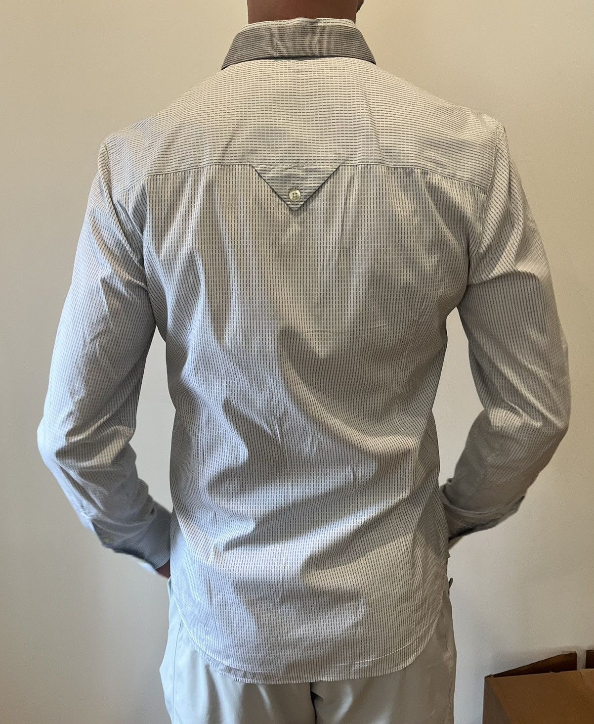 Emporio Armani Emporio Armani button down shirt Size US M / EU 48-50 / 2 - 2 Thumbnail