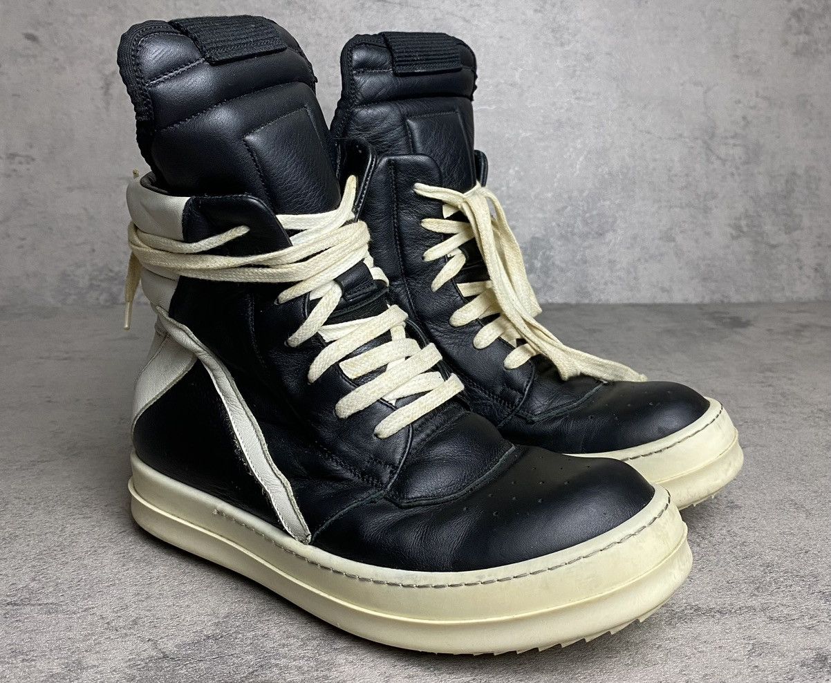 Rick Owens RICK OWENS - GEOBASKET HIGH- SAMPLE PAIR Size US 6 / IT 36 - 1 Thumbnail
