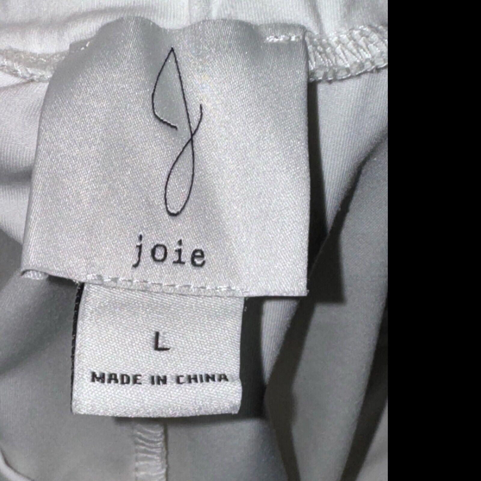 Joie White Joie Pants Sz L Wide Leg High Rise Pkts Size 36" / US 14 / IT 50 - 4 Thumbnail