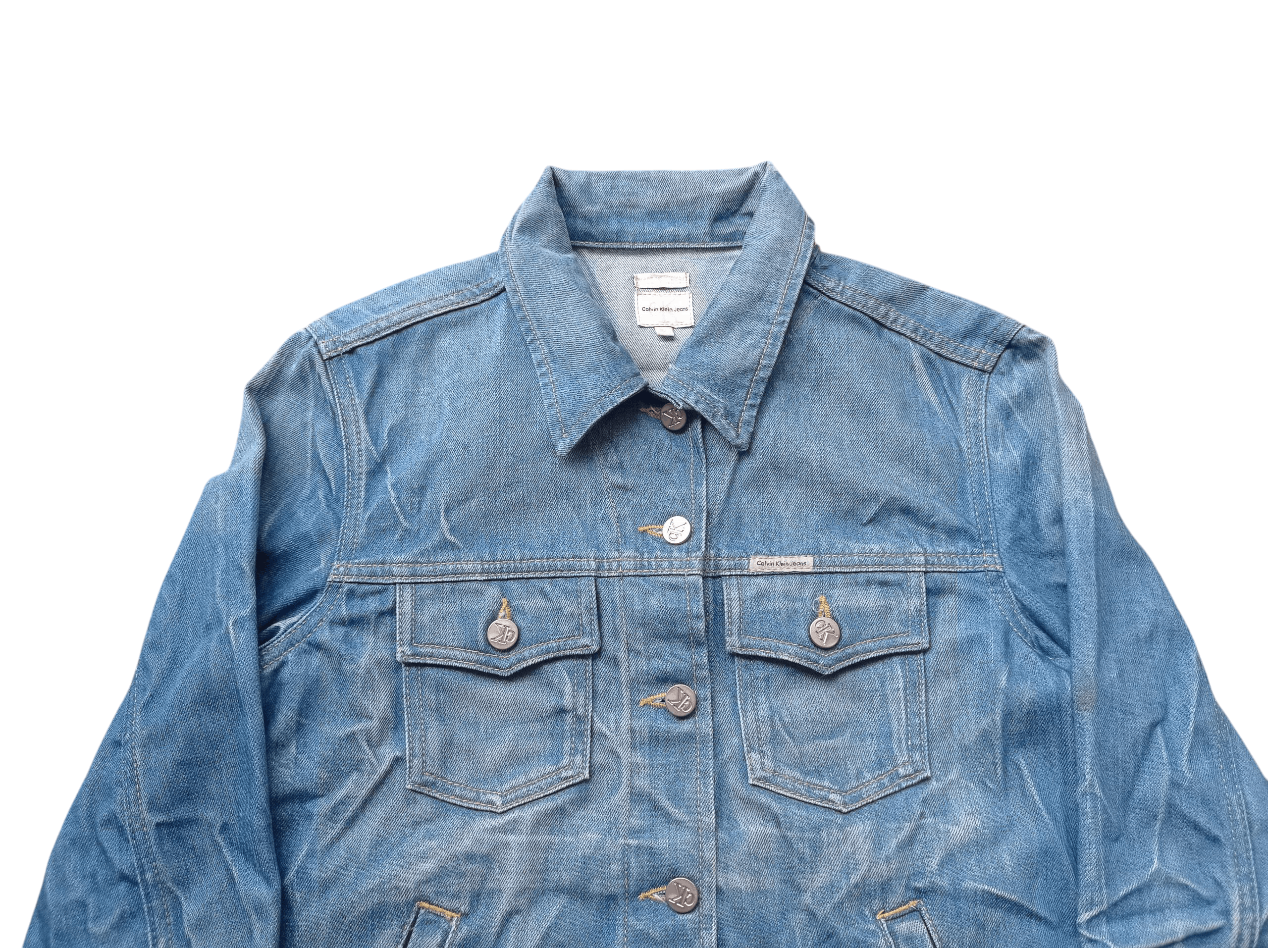 Calvin Klein Calvin Klein denim jacket Size L / US 10 / IT 46 - 3 Thumbnail