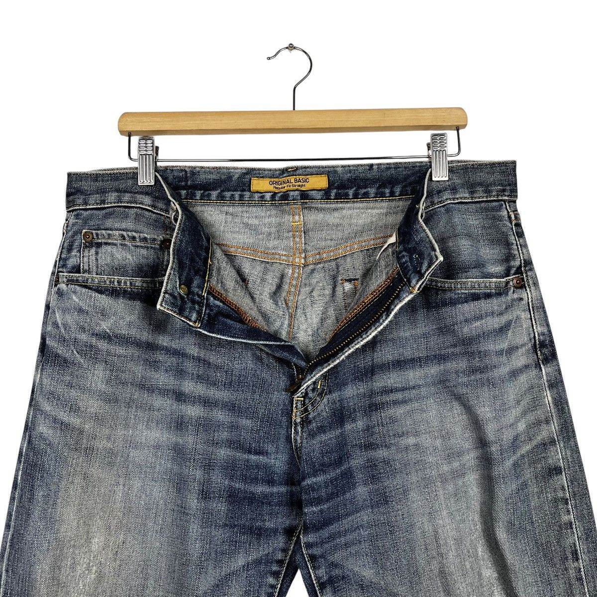 14th Addiction Vintage Japanese Designer Distressed Denim Size US 36 / EU 52 - 15 Thumbnail
