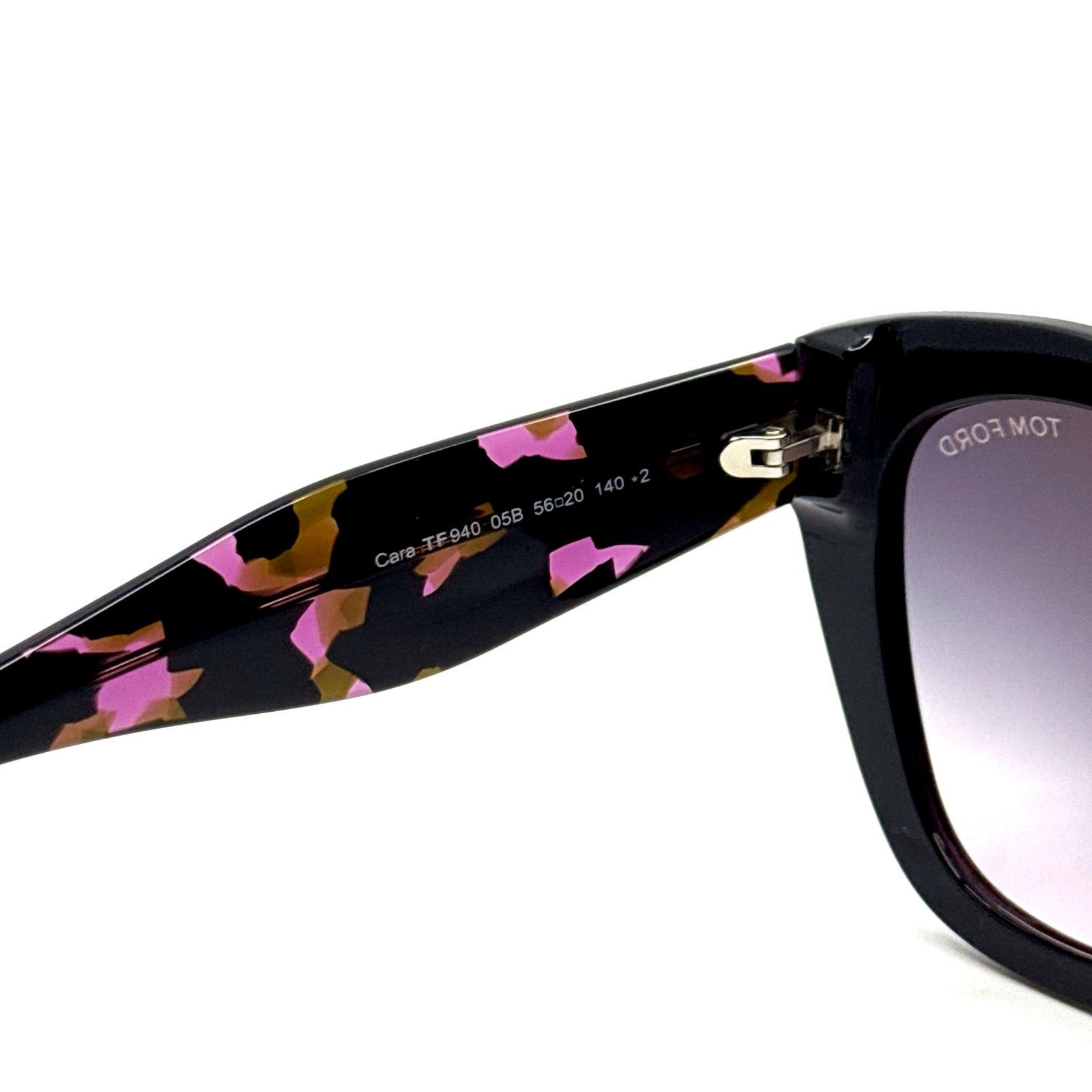 Tom Ford New, TOM FORD Cara Sunglasses TF940 05B Authentic Size ONE SIZE - 8 Thumbnail