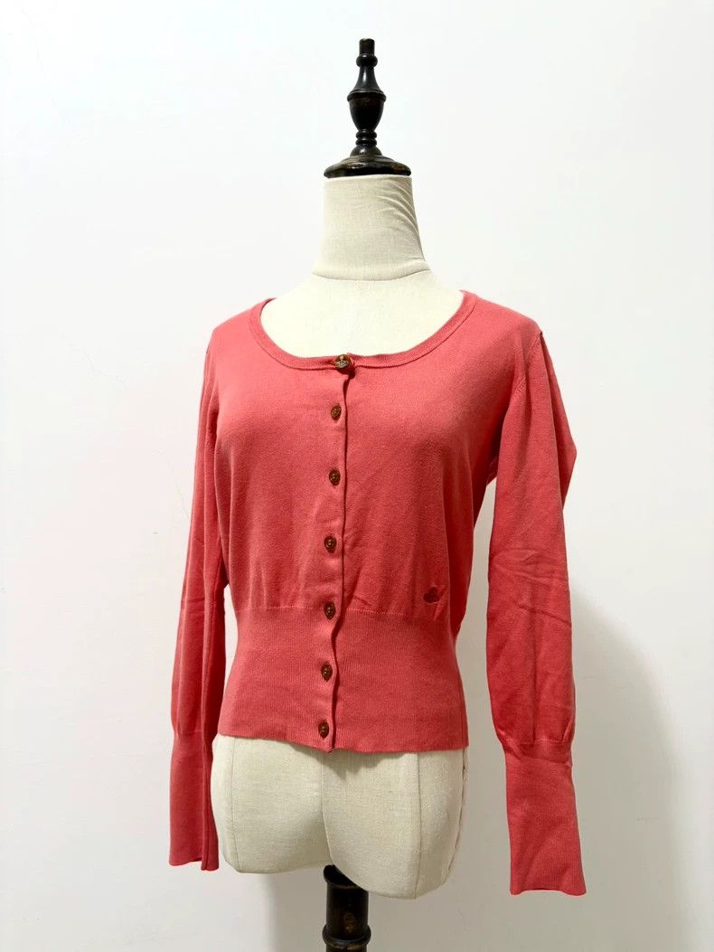 Vivienne Westwood Vivienne Westwood size3 Watermelon red knit sweater Size M / US 6-8 / IT 42-44 - 1 Thumbnail