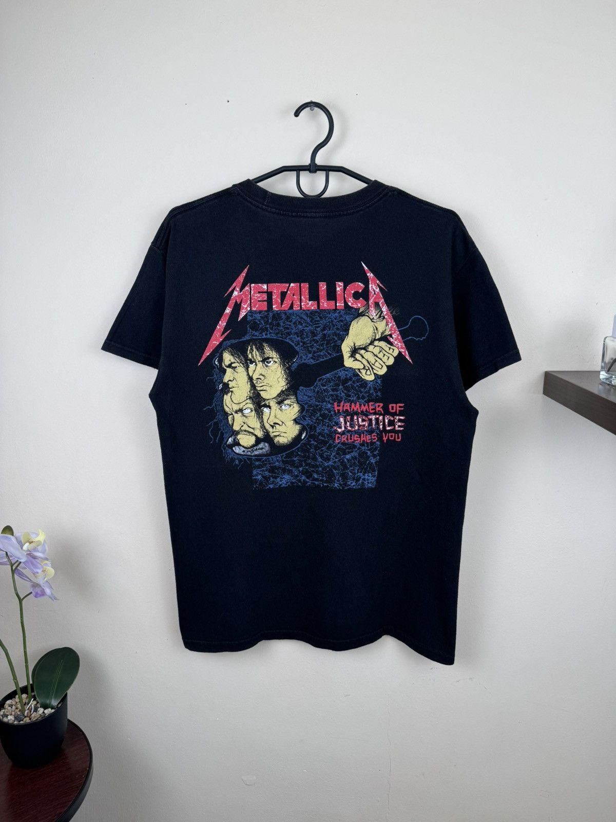 Other Metallica T shirt And Justice For All Rock Band Sz M Black Size US M / EU 48-50 / 2 - 2 Thumbnail