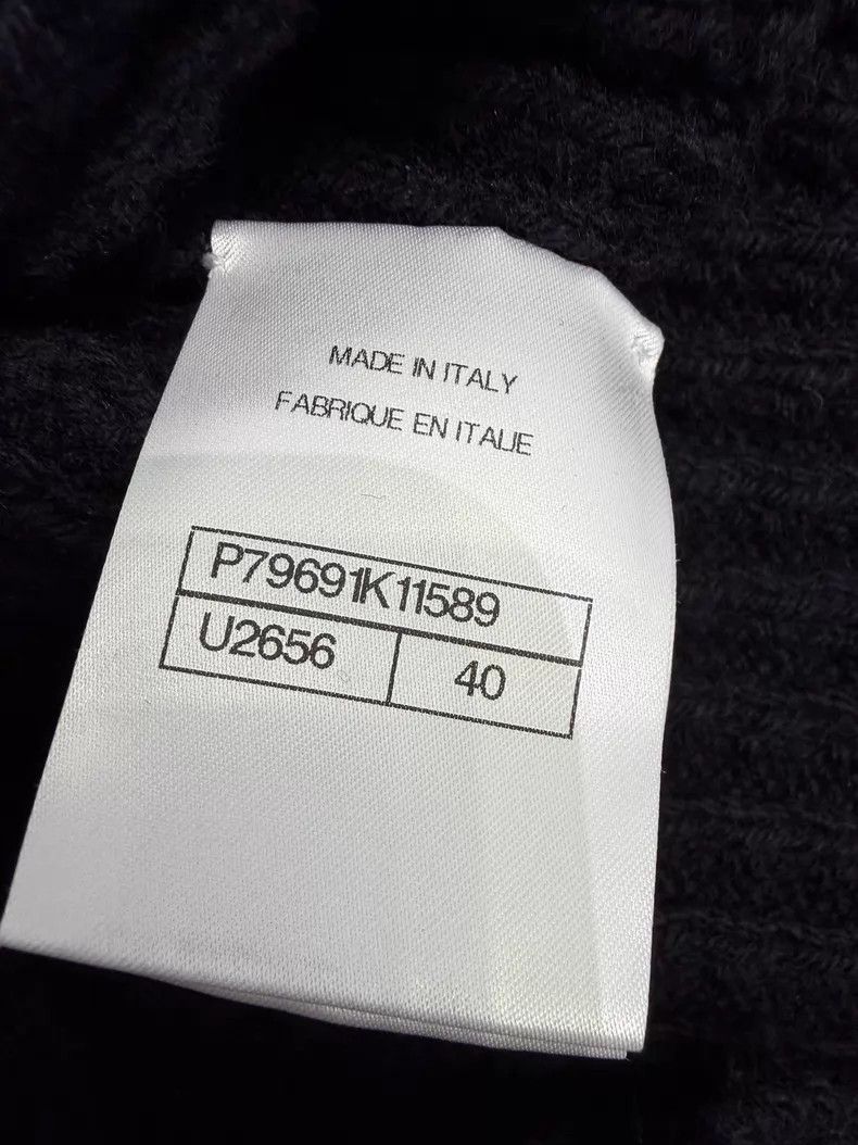 Chanel Chanel Coco neige ski black stitching white two-pocket kni Size S / US 4 / IT 40 - 5 Thumbnail