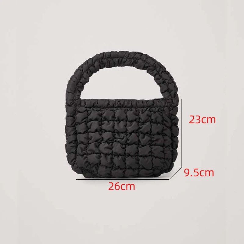 Japanese Brand × Vintage Y2k shoulder down shopper bag designer tote bag with ruffles Size ONE SIZE - 3 Thumbnail