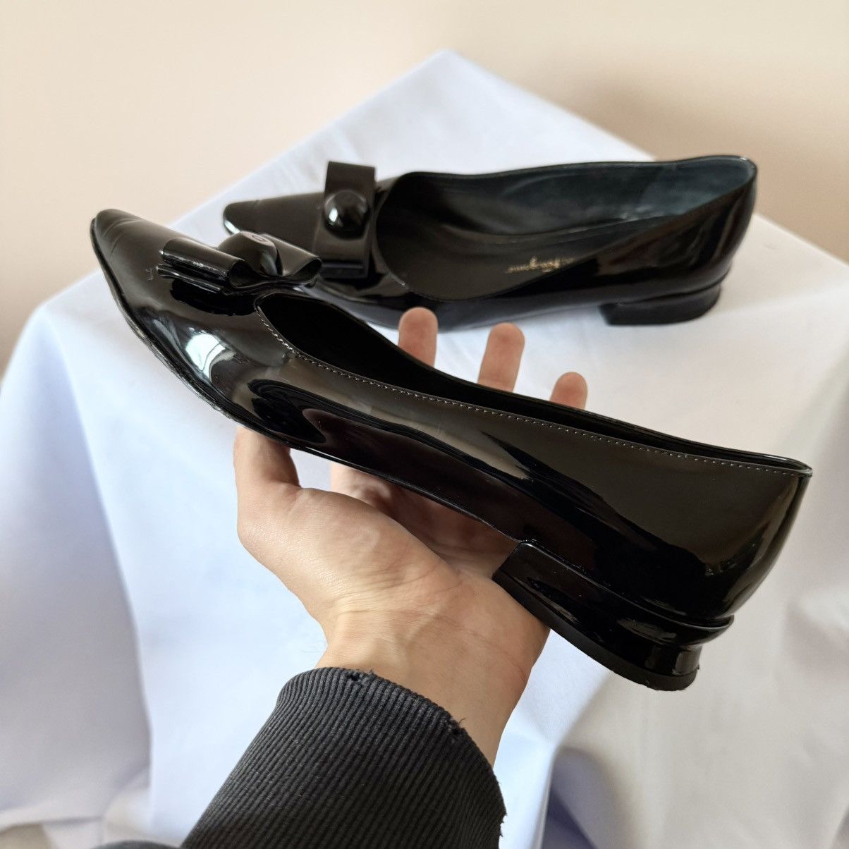 Salvatore Ferragamo RARE Salvatore Ferragamo Vara Bow Shoes Jil Sander Vibe Size US 7 / IT 37 - 5 Thumbnail