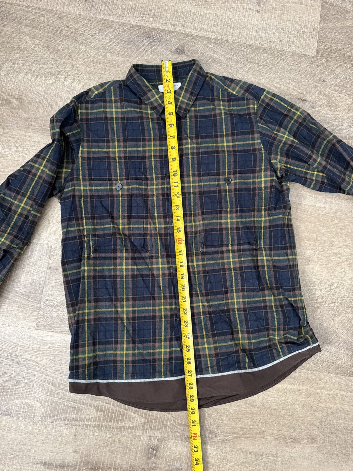 Tomorrowland Plaid Cotton Flannel Shirt Size US M / EU 48-50 / 2 - 7 Thumbnail