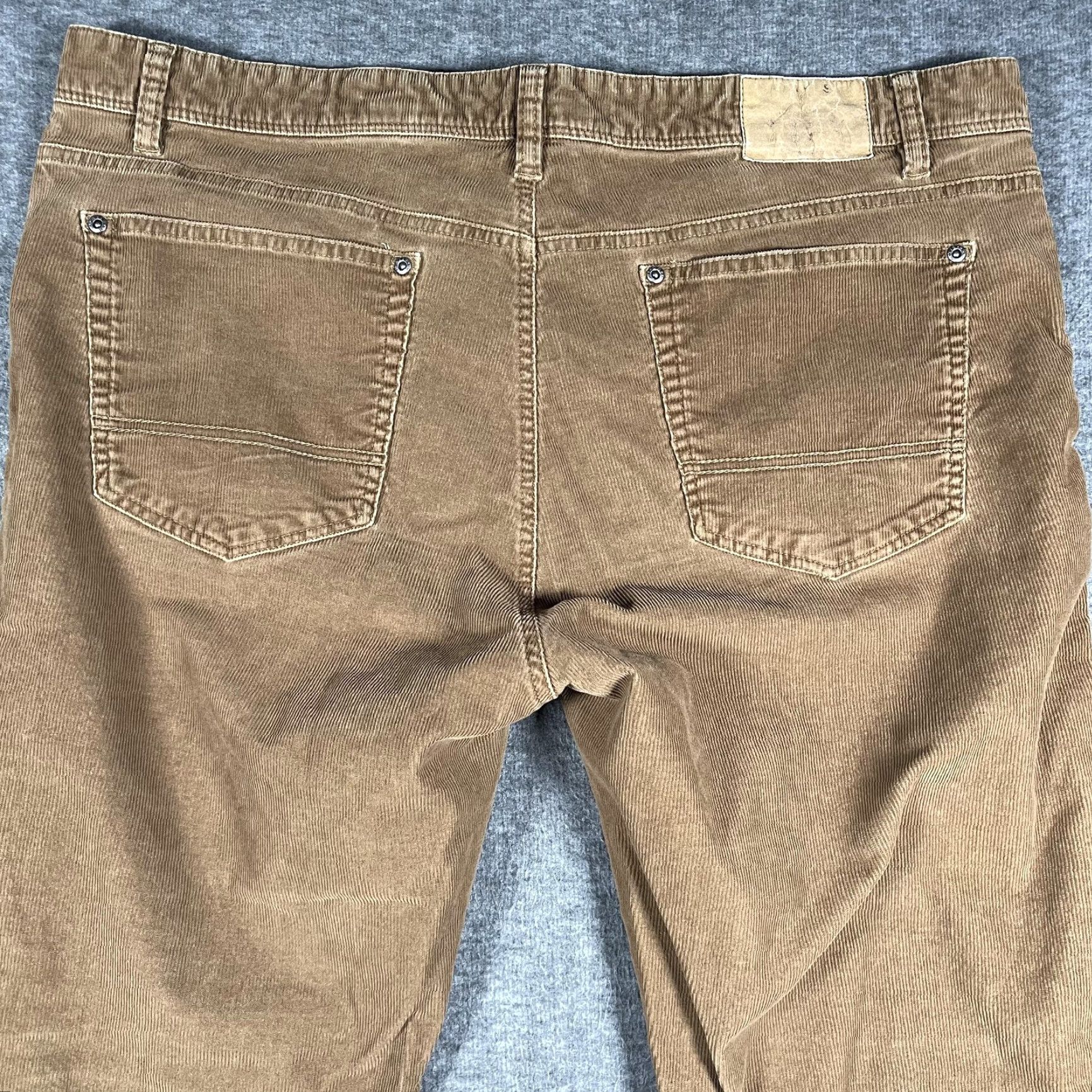 Orvis Orvis Pants Mens 42x30 Brown Corduroy Five Pocket Stretch Casual Workwear Size US 42 / EU 58 - 3 Thumbnail