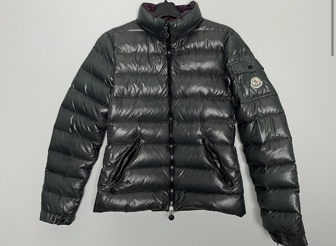 image of Moncler Puffer in Grey, Men's (Size Small)