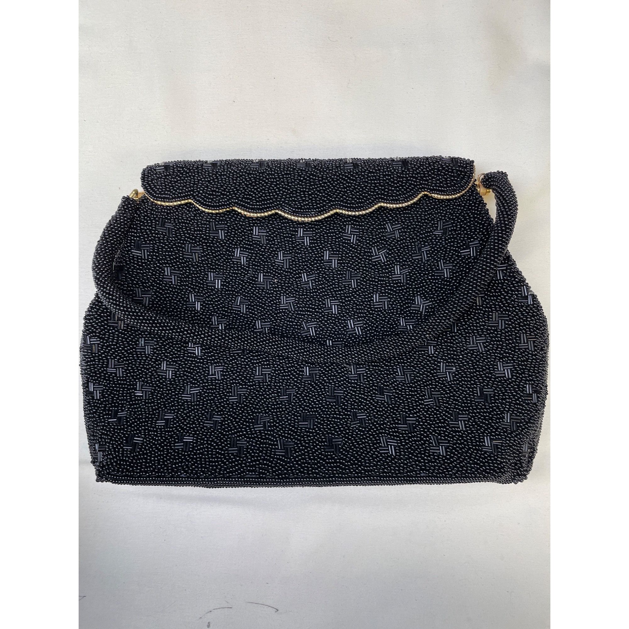 Other Stephen Chx Womens Black Beaded Evening Purse Handbag SKU 65 Size ONE SIZE - 1 Thumbnail