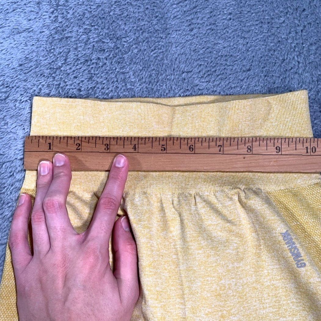Gymshark Gymshark Yellow Leggings Women XS Regular Ankle Color Yellow Size XS Gymshark Leggings Womens Ankle Fit Size 26" / US 2 / IT 38 - 6 Thumbnail