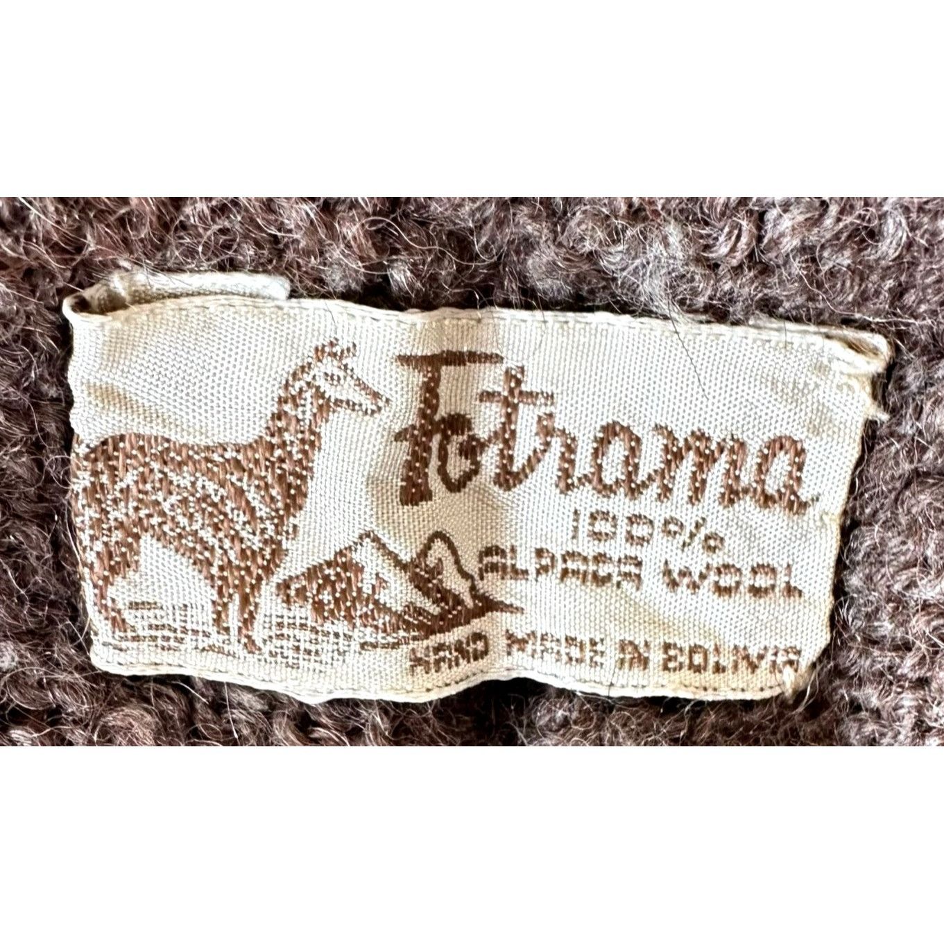 Vintage Vintage Fotrama Poncho Shawl Cape One Size Alpaca Wool Fring Size ONE SIZE - 12 Thumbnail