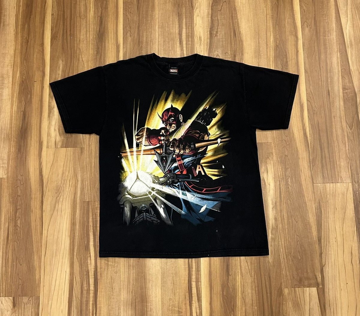 Marvel Comics Vintage Mad Engine Marvel Hawkeye Tee Size US L / EU 52-54 / 3 - 1 Thumbnail