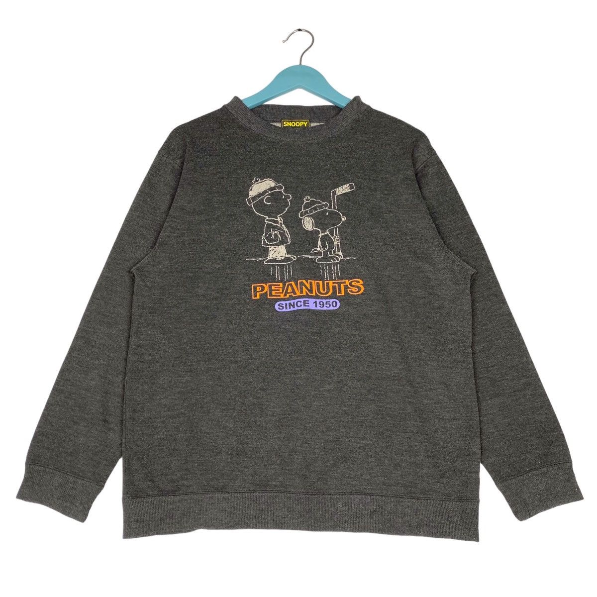 Peanuts × Vintage Vintage Peanuts Snoopy 1950 Crewneck Sweatshirt Size S Size US S / EU 44-46 / 1 - 1 Thumbnail