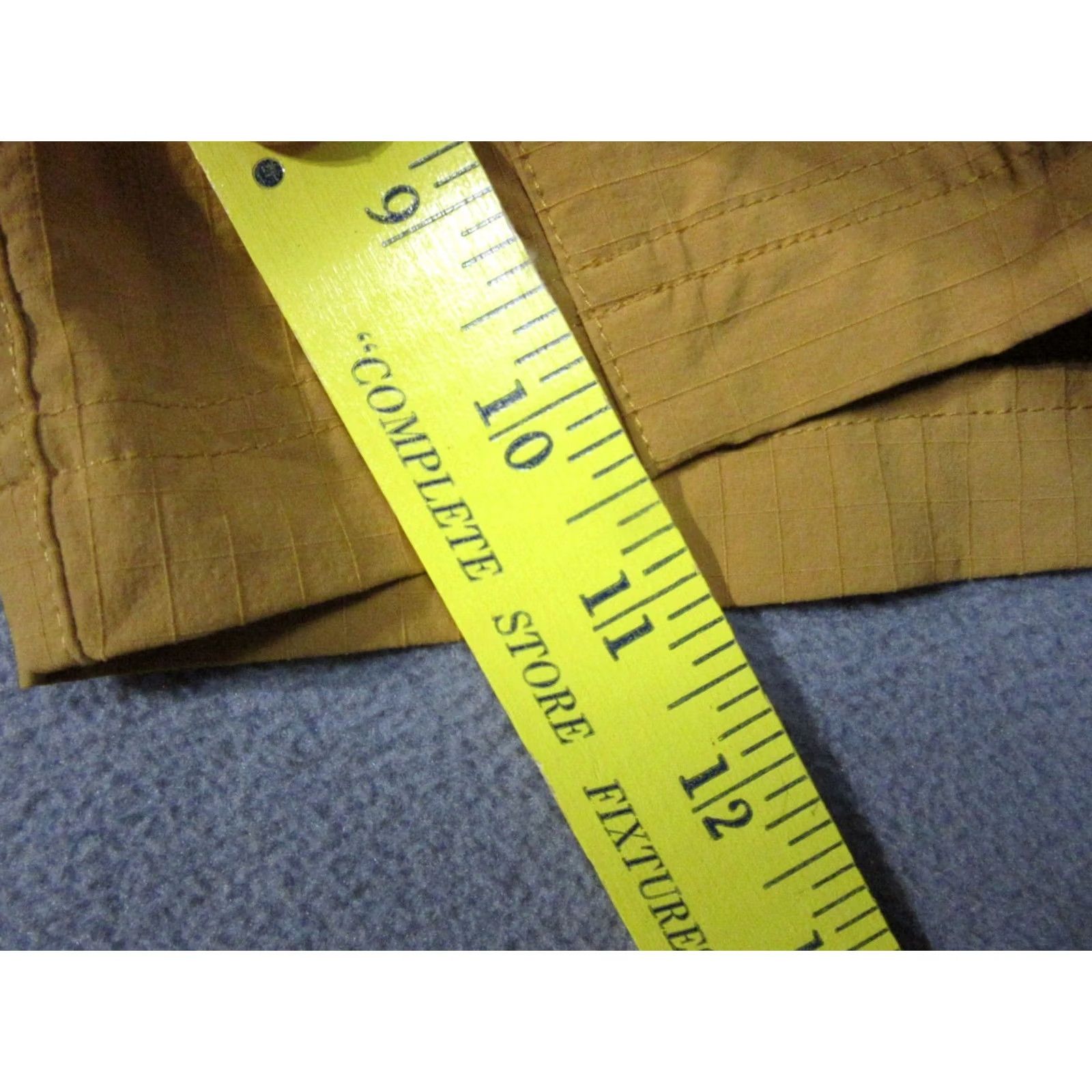 Vintage REI Shorts Mens Medium Yellow Mustard Nylon Stretch Hiking Beach Board Outdoor Mens Regular Medium Mustard Yellow Nylon Stretch Cargo Outdoor Sports Size US 31 - 2 Thumbnail