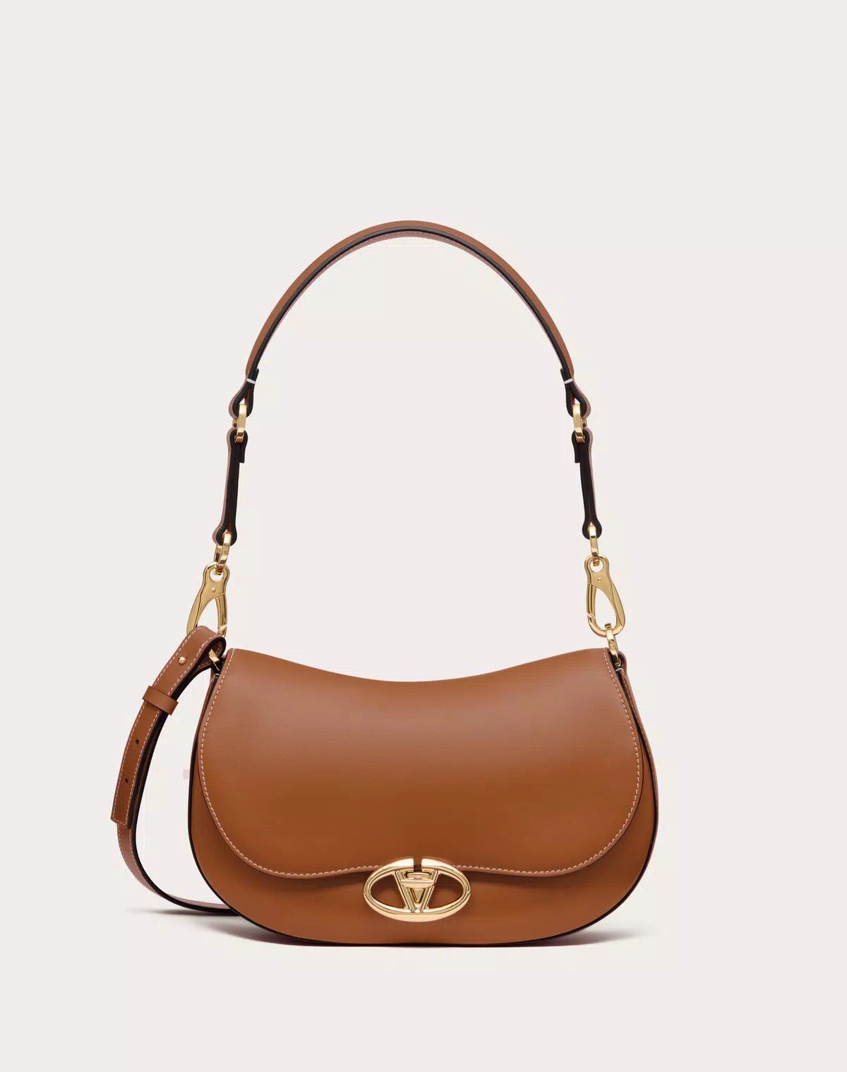 oc11z0725 Size:OS/Bag In Nappa Calfskin in Almond Beige