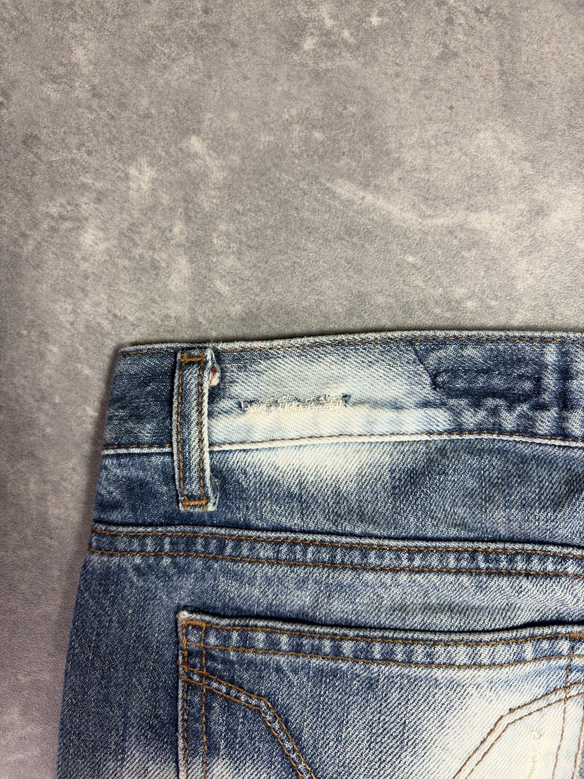 Miss Sixty Miss Sixty Flared Washed Flip Tommy Vintage Jeans 29 Bootcut Size 29" - 14 Thumbnail