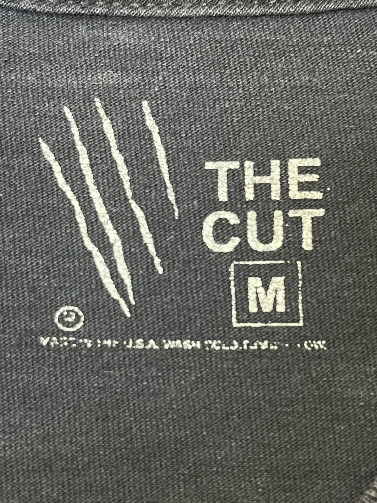 Japanese Brand COMME DES FUXKDOWN by the cut sunfaded tee shirt Size US M / EU 48-50 / 2 - 10 Thumbnail