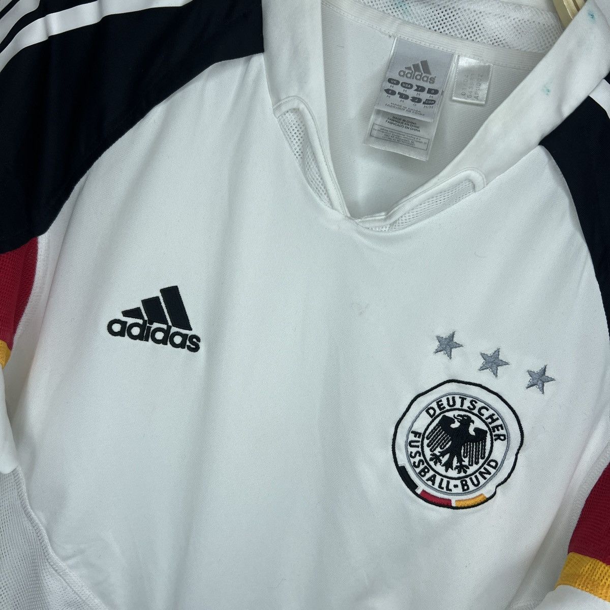 Adidas × Vintage VINTAGE 90S ADIDAS GERMANY JERSEY SOCCER FOOTBALL BLOKE CORE Size US M / EU 48-50 / 2 - 5 Thumbnail