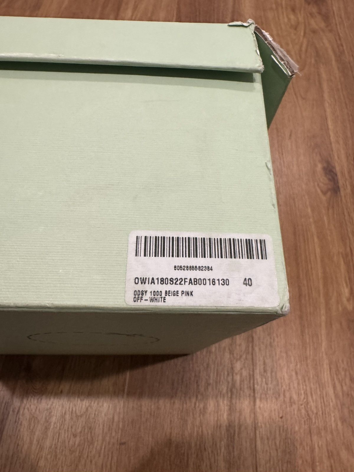 Off-White Off-White Odsy-1000 Beige Pink Size US 10 / IT 40 - 12 Thumbnail
