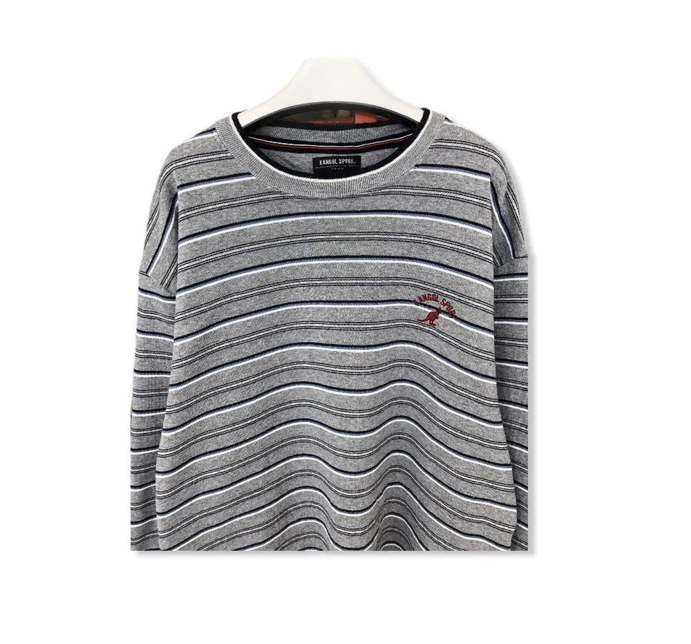 Kangol Kangol Striped Desingn Sweatshirt Size US XL / EU 56 / 4 - 2 Thumbnail