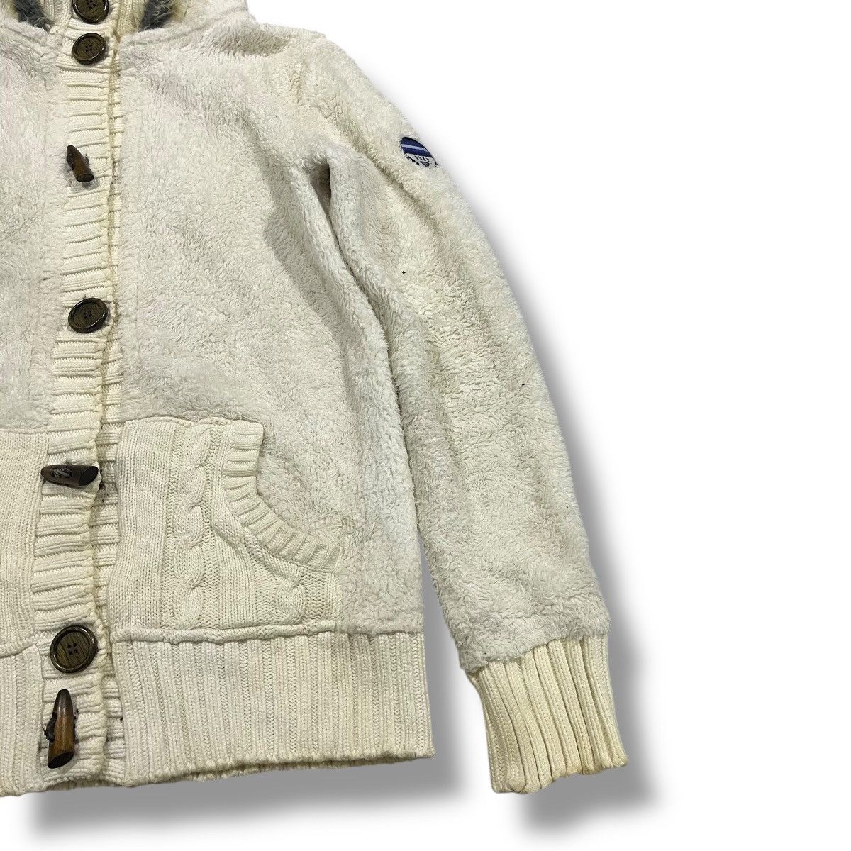If Six Was Nine VINTAGE ROXY FUR RACCOON JACKET Size L / US 10 / IT 46 - 3 Thumbnail
