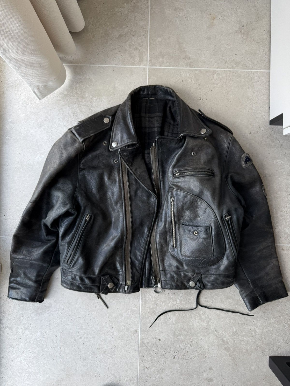 Avirex Vintage 1996 Avirex Daytona to L.A. Tour Perfecto Jacket Size US L / EU 52-54 / 3 - 10 Thumbnail