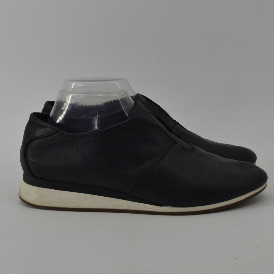 Hush Puppies Hush Puppies Revere Womens Sz 9 Slip On Black Leather Loafer Size US 9 / IT 39 - 4 Thumbnail