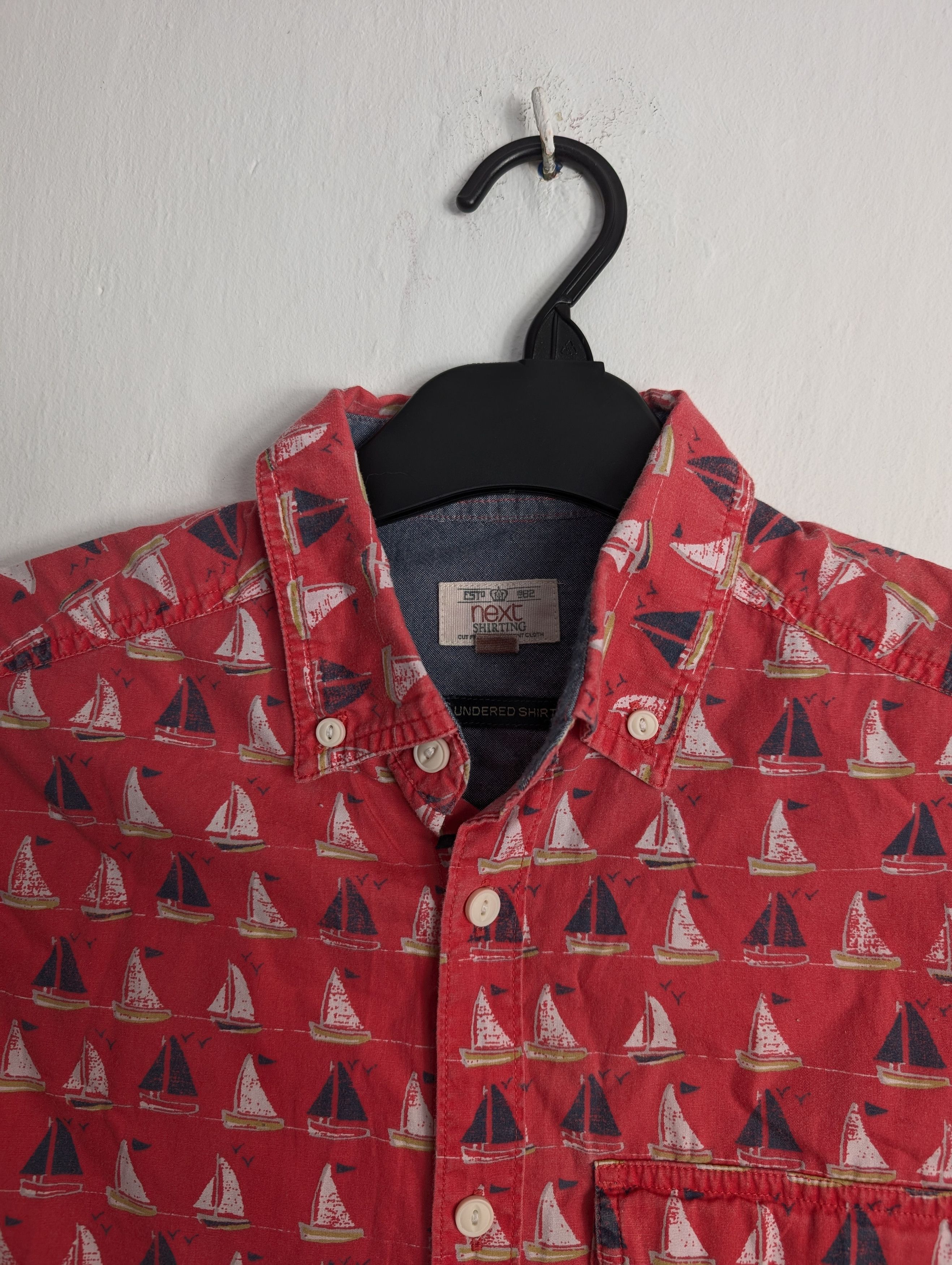 Vintage Vintage Y2K Hawaiian Shirt - Summer Floral Palm Tree Print Size US S / EU 44-46 / 1 - 4 Thumbnail
