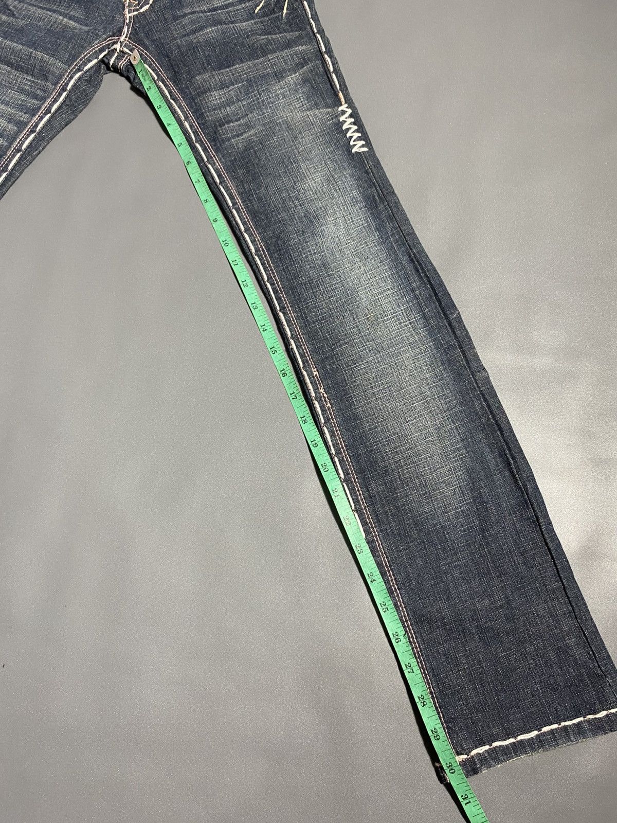 Vintage VTG Y2K 2000s Laguna Beach Jean Co Low Waist USA Made Jeans Size 25" / US 0 / IT 36 - 14 Thumbnail