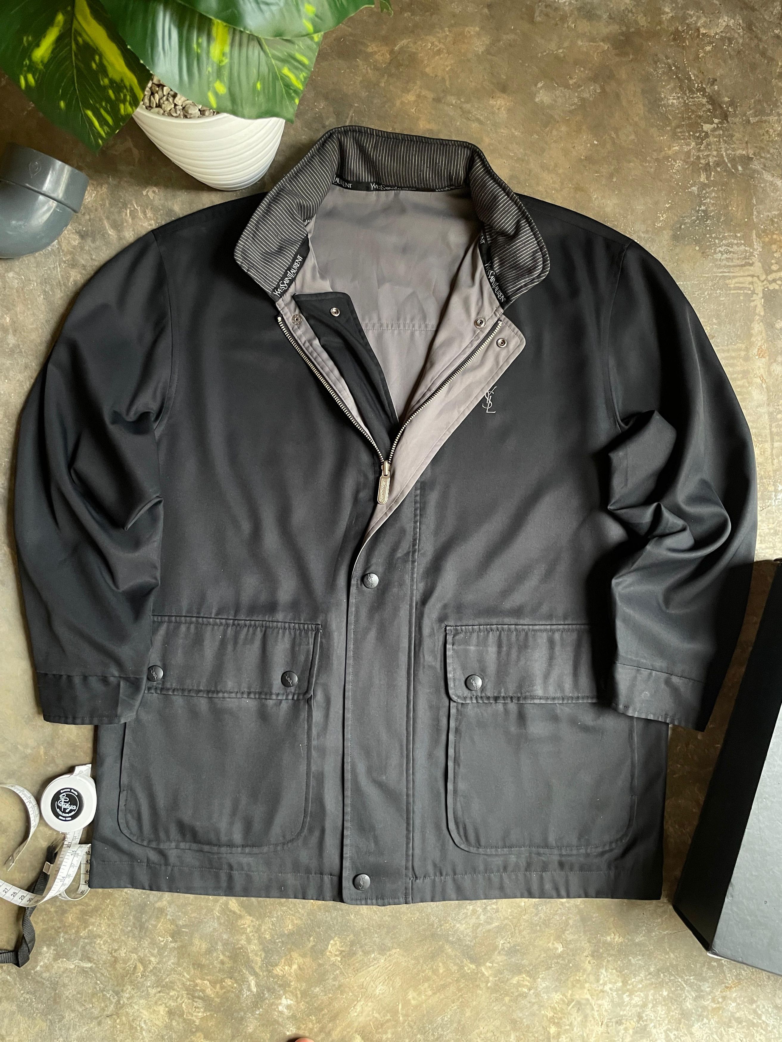 Rare Yves Saint Laurent Jacket Revesible