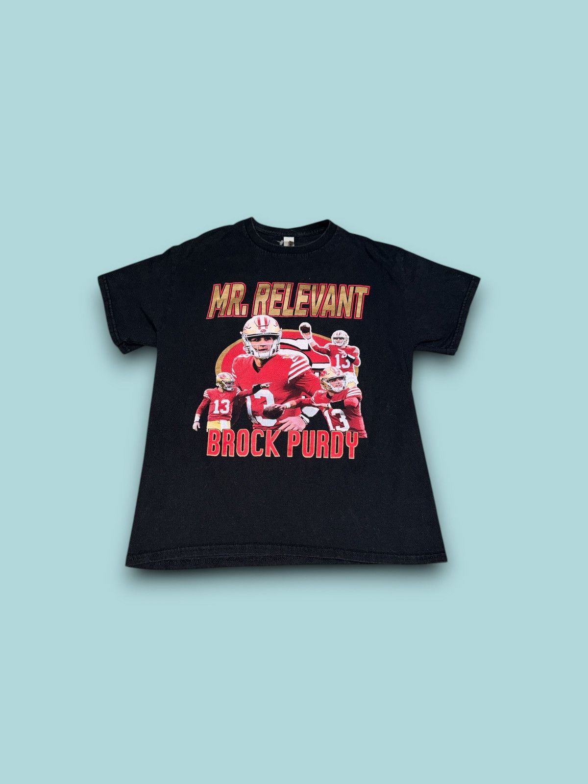 NFL San Francisco 49ers Brock Purdy Mr. relevant NFL t-shirt Size US M / EU 48-50 / 2 - 1 Thumbnail