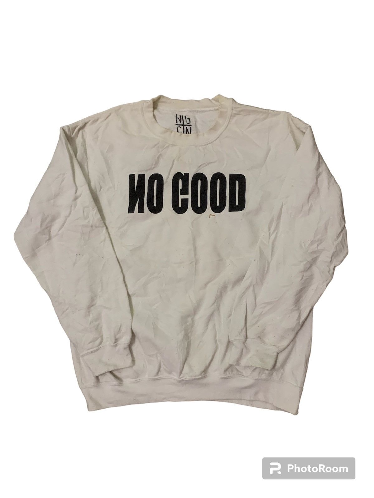 Japanese Brand No Good Sweatshirt Size US L / EU 52-54 / 3 - 1 Thumbnail