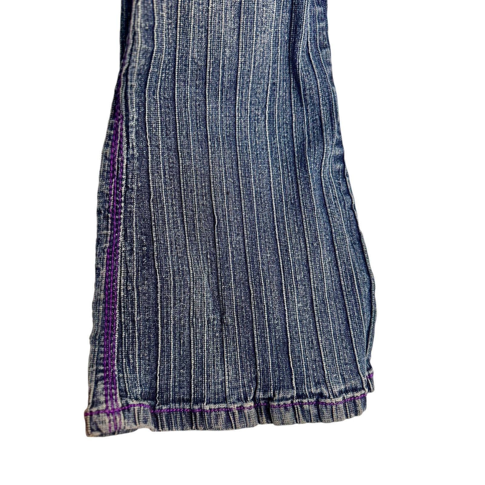Vintage Y2K Flare Jeans Vintage streetwear Juniors size 11 Size 30" / US 8 / IT 44 - 9 Thumbnail