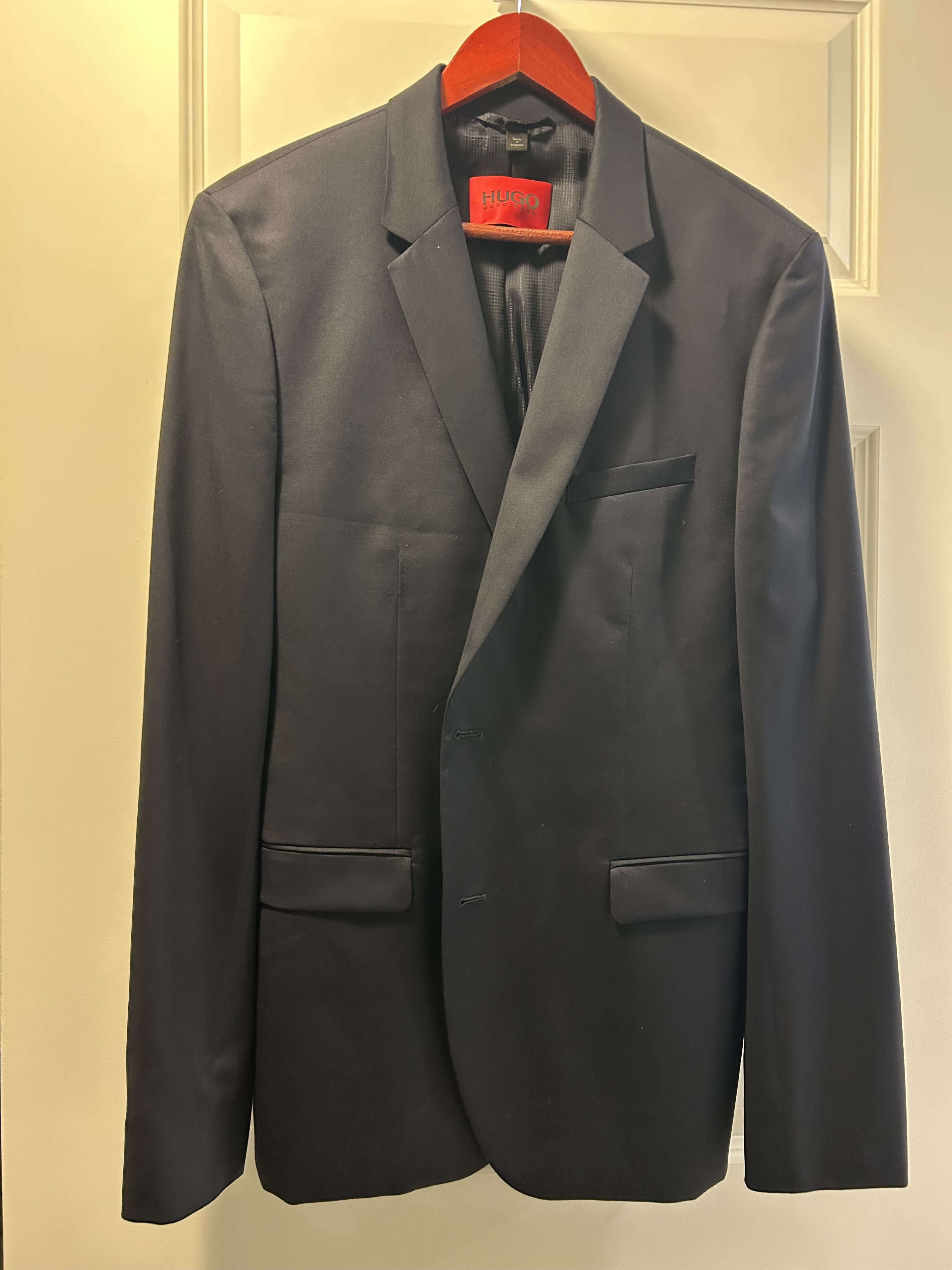 Hugo Boss Blue Blazer Size 44R - 4 Thumbnail
